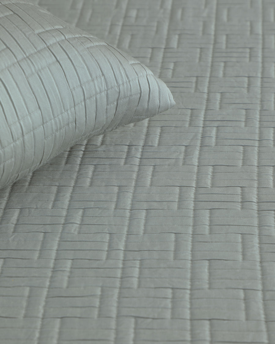 Brickster Grey Bedspread Set