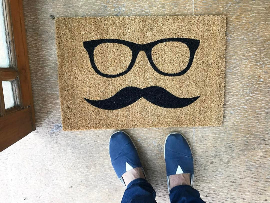 Movember Door Mat