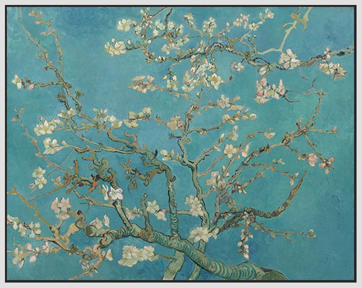 Almond Blossom 1890 by Vincent Van Gogh