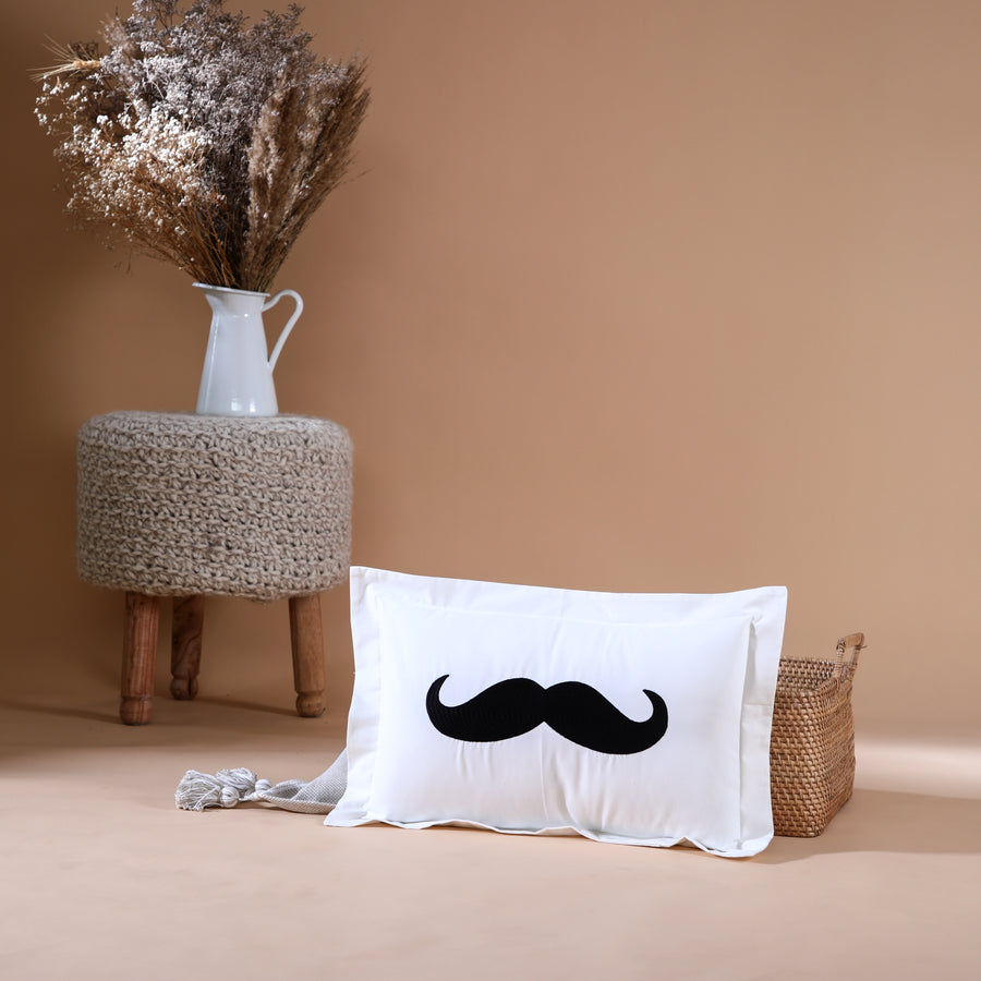 Moustache Cushion Cover