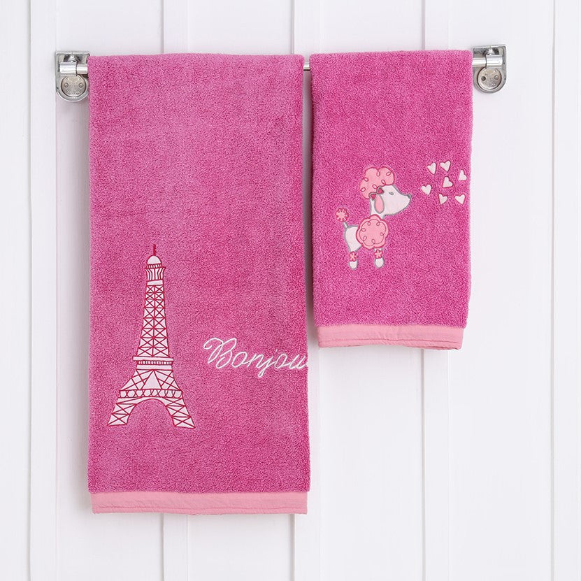 Eiffel tower towel set outlet