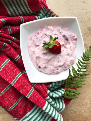 Brekkie Dessert – Strawberry Greek Yogurt