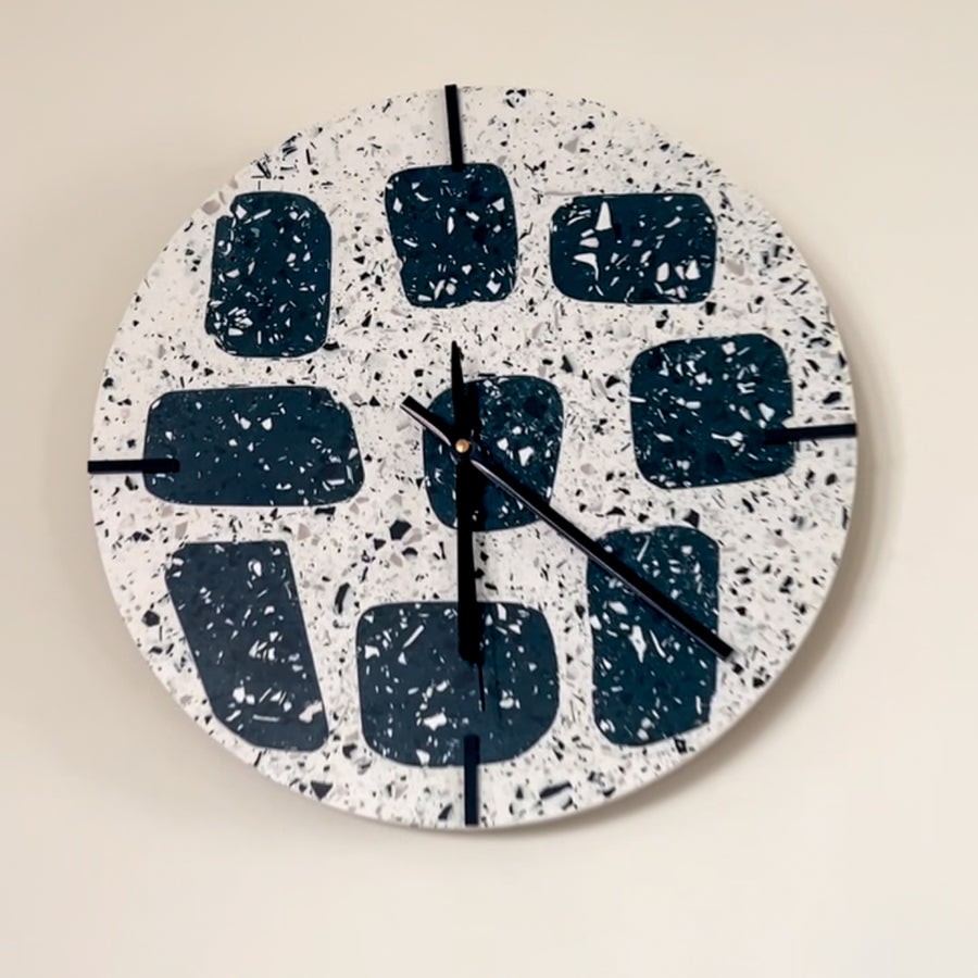 Handmade Terrazzo Clock