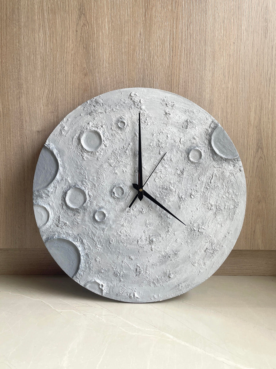 Handmade Moon Clock