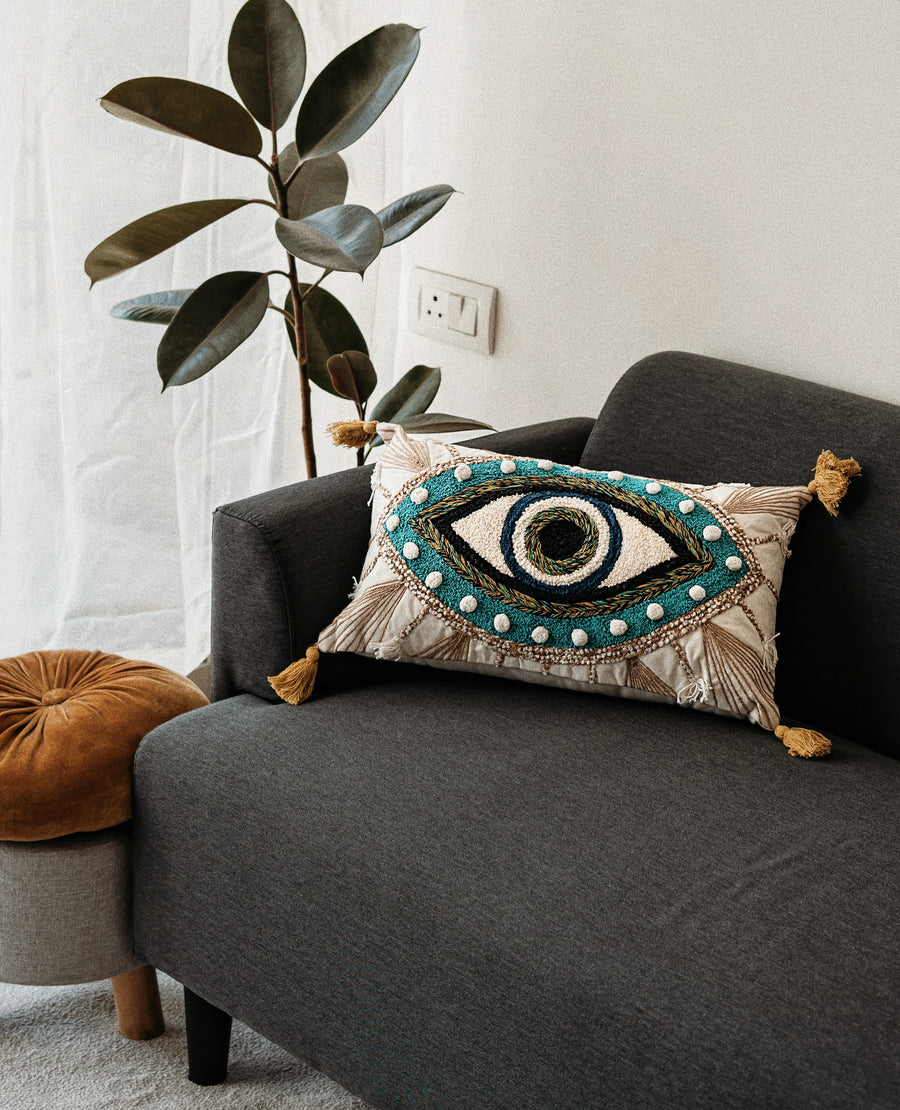 Evil Eye Cushion Cover