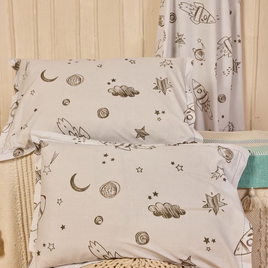 To The Moon and Beyond Pillow Cover