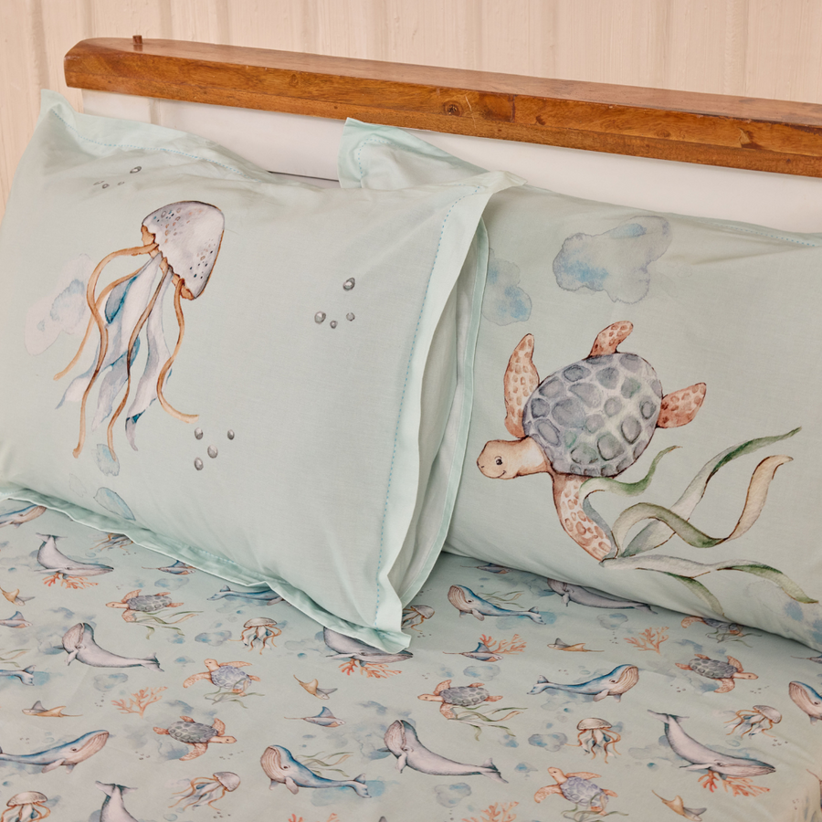 Maritime Magic Pillow Cover