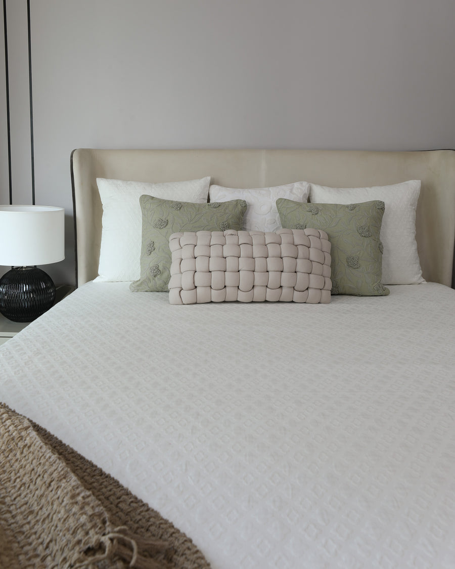 Seraphina White Bedspread Set