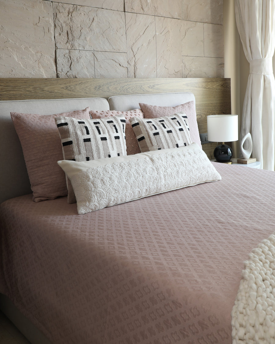 Seraphina Dusty Blush  Bedspread Set