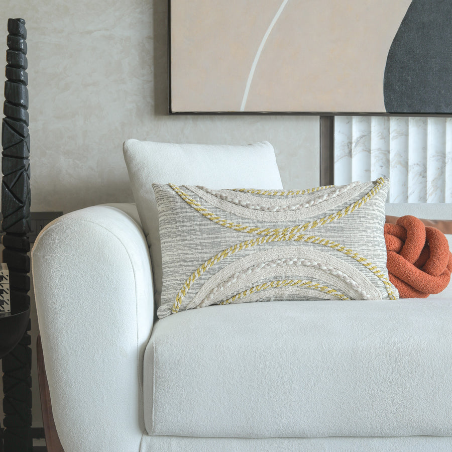 Braided Arc Cushion Cover
