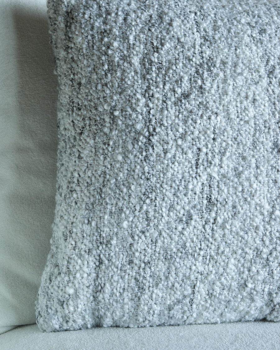 Melange Boucle Grey Cushion Cover