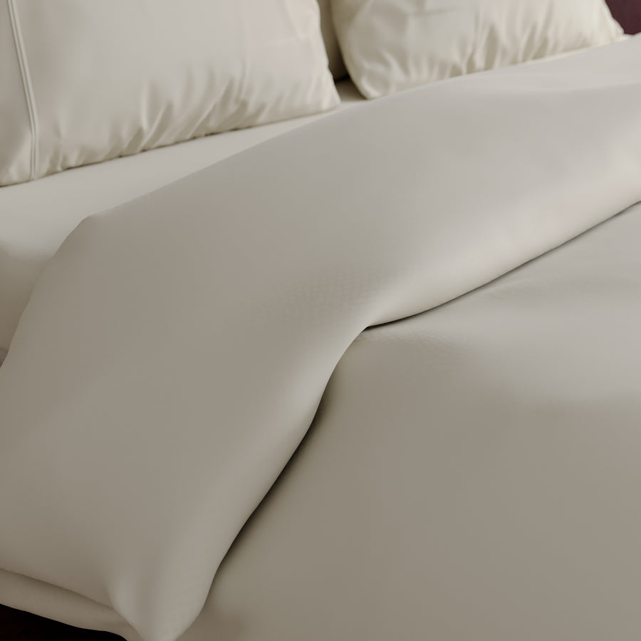 Double Duvet Cover - Luxe Hotel Satin Soft Cotton - 1200 Thread Count