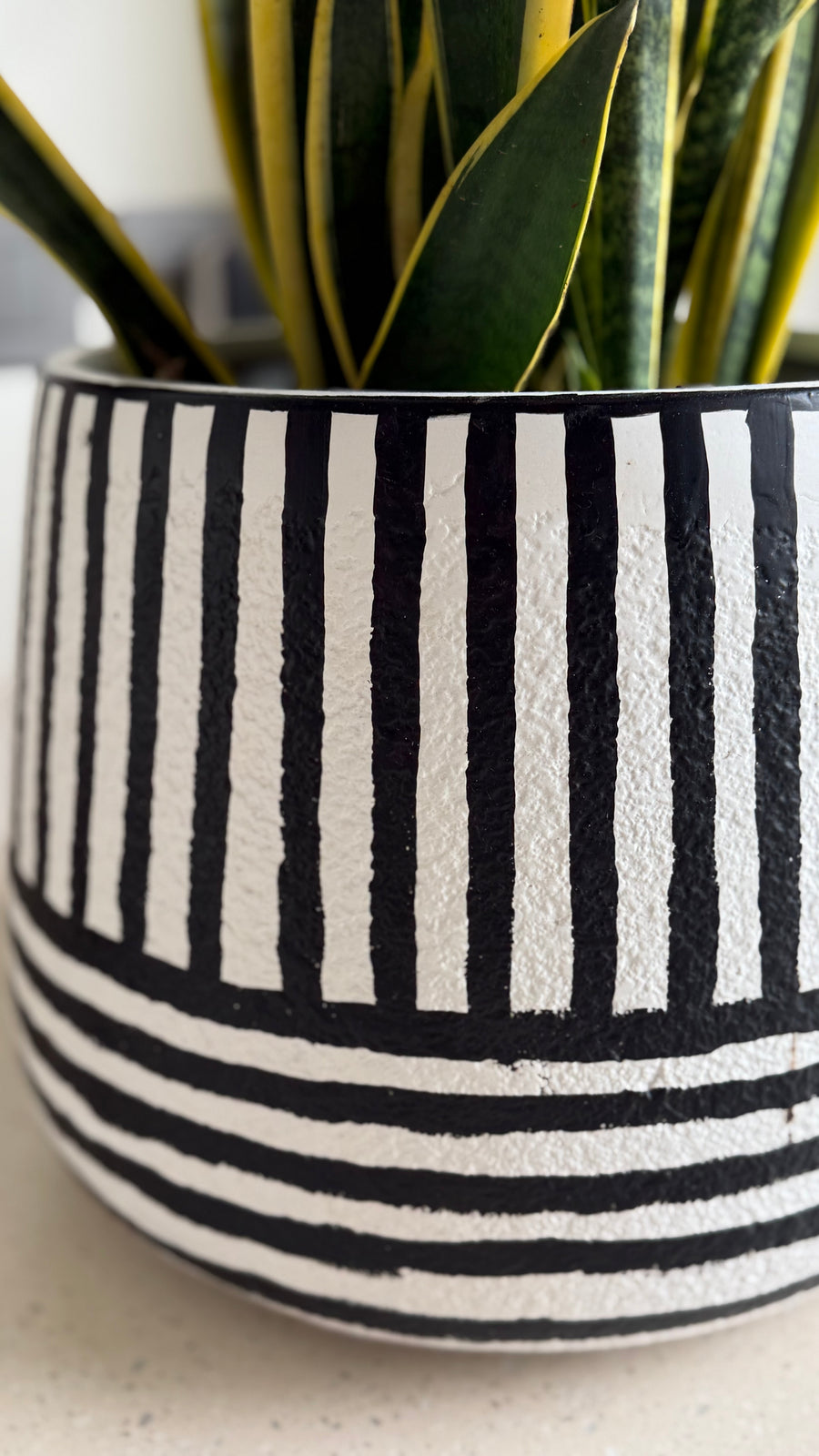 Weather Resistant - Hand Painted Planter