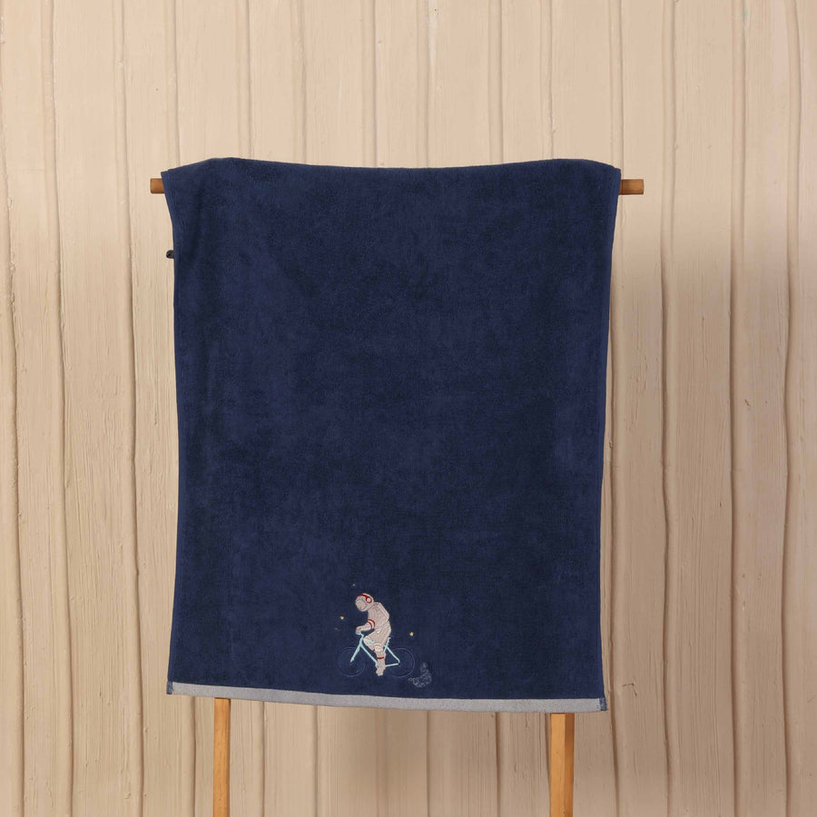 To The Moon and Back Bath Towel