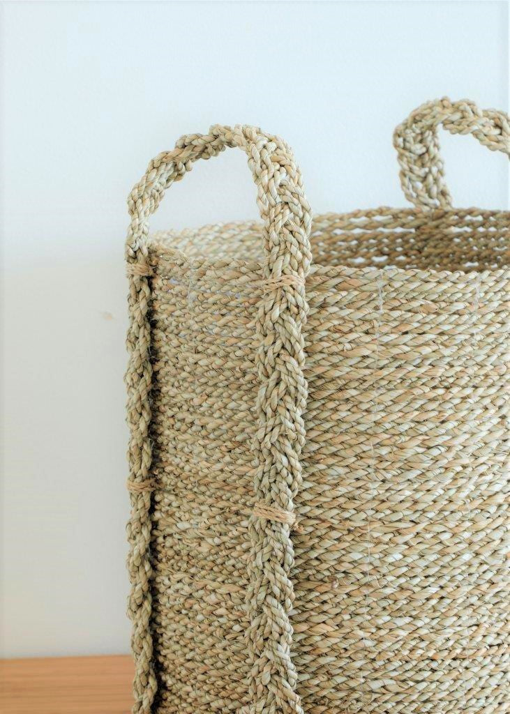 Braided Basket Natural - Small