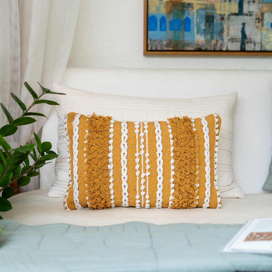 Golden Haze Cushion Cover