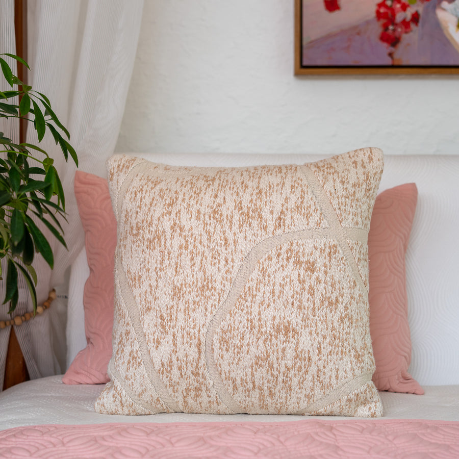 Weaver Earth Swirl Cushion Cover