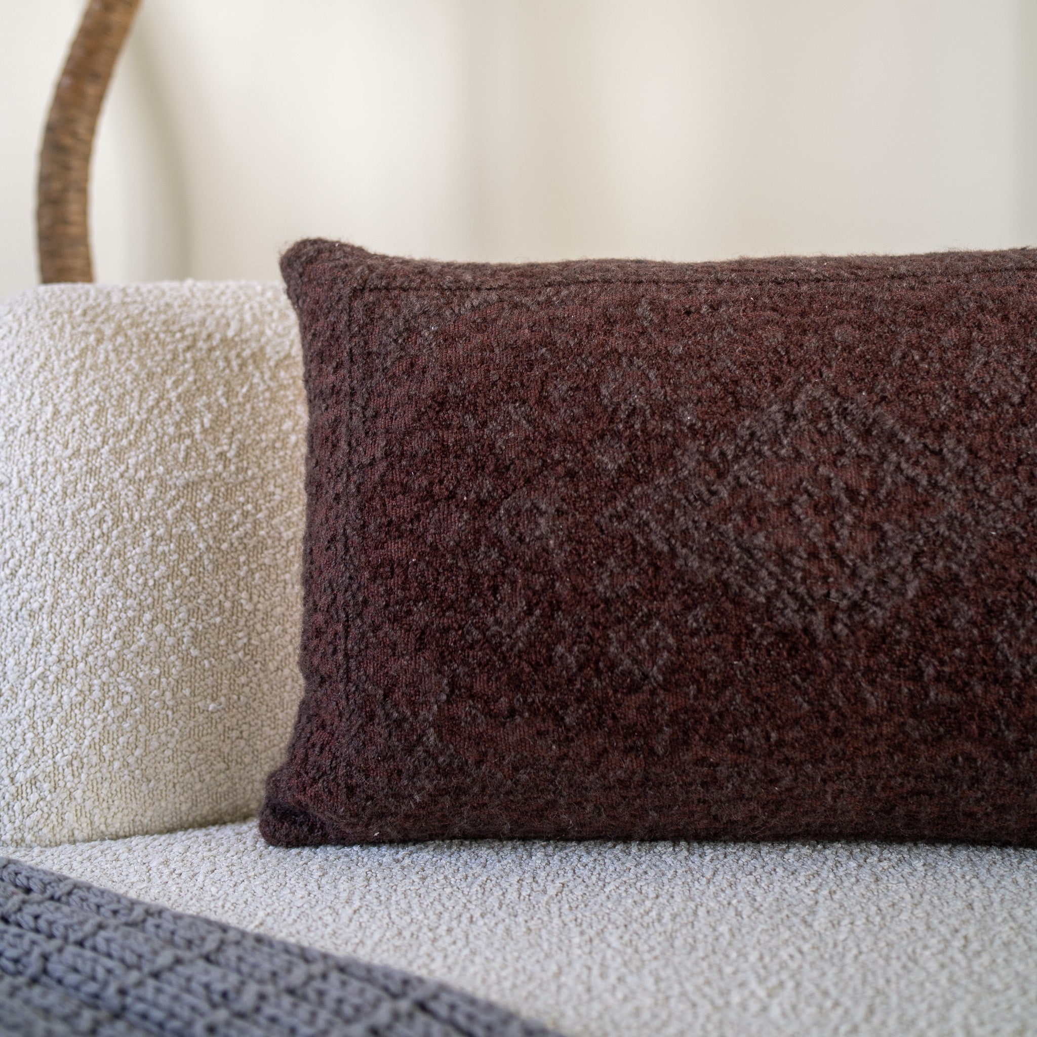 Burnt Sienna Paize Cushion cover – AA Living