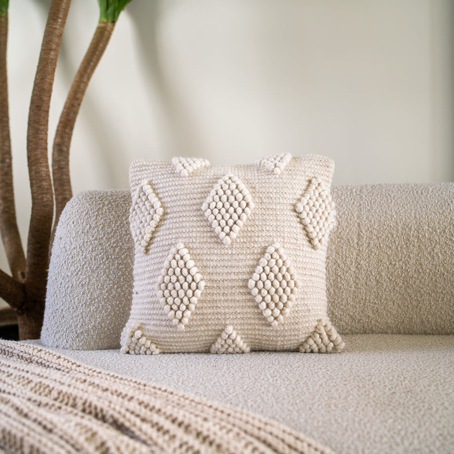 Diamond Pebbled Cushion Cover