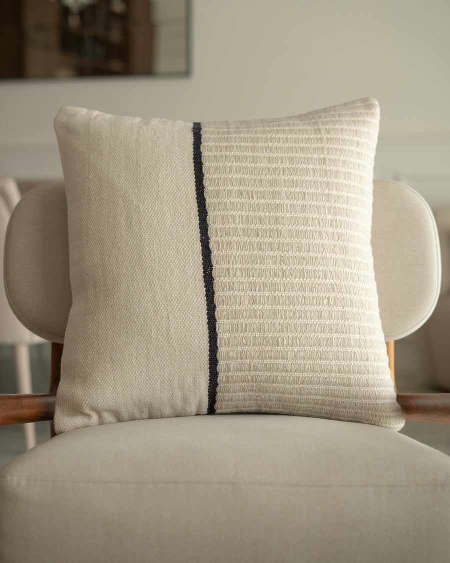 Oversized Divide Stripe Cushion Cover