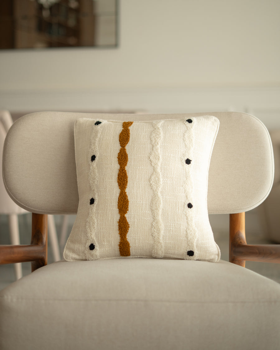 Nordic Swirlwind Cushion Cover