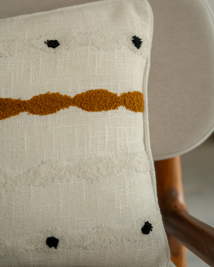 Nordic Swirlwind Cushion Cover