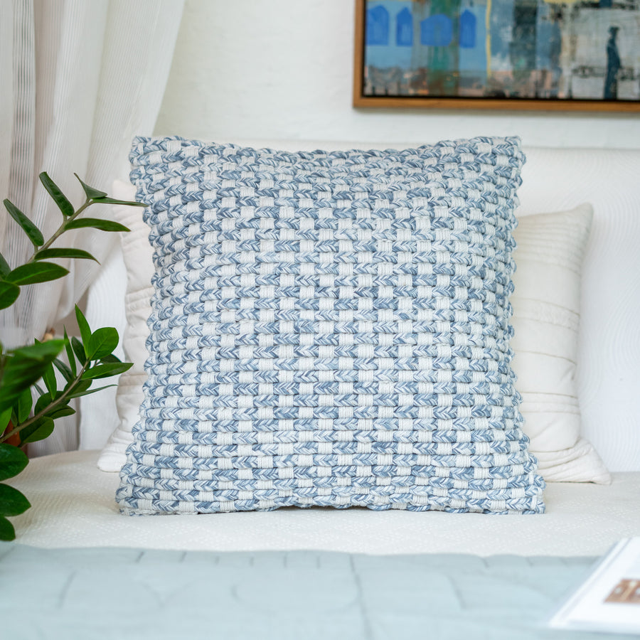 Ombre Dutch braid Cushion Cover