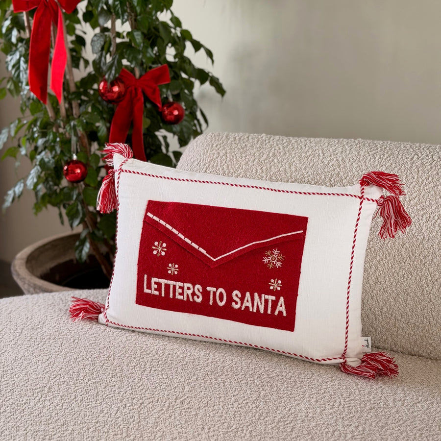 Letters to Santa Cushion cover