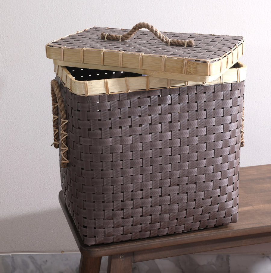 Bamboo Container Indiana Brown Basket