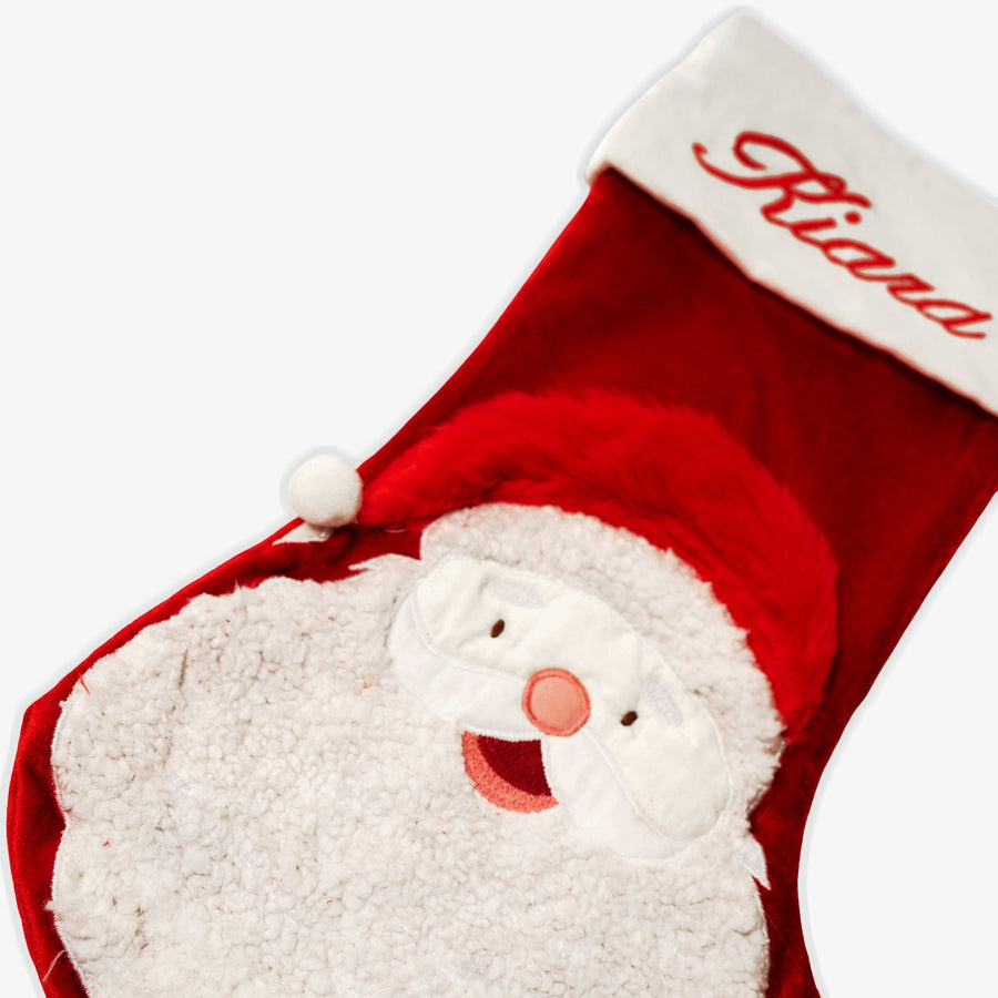Merry Santa Stocking
