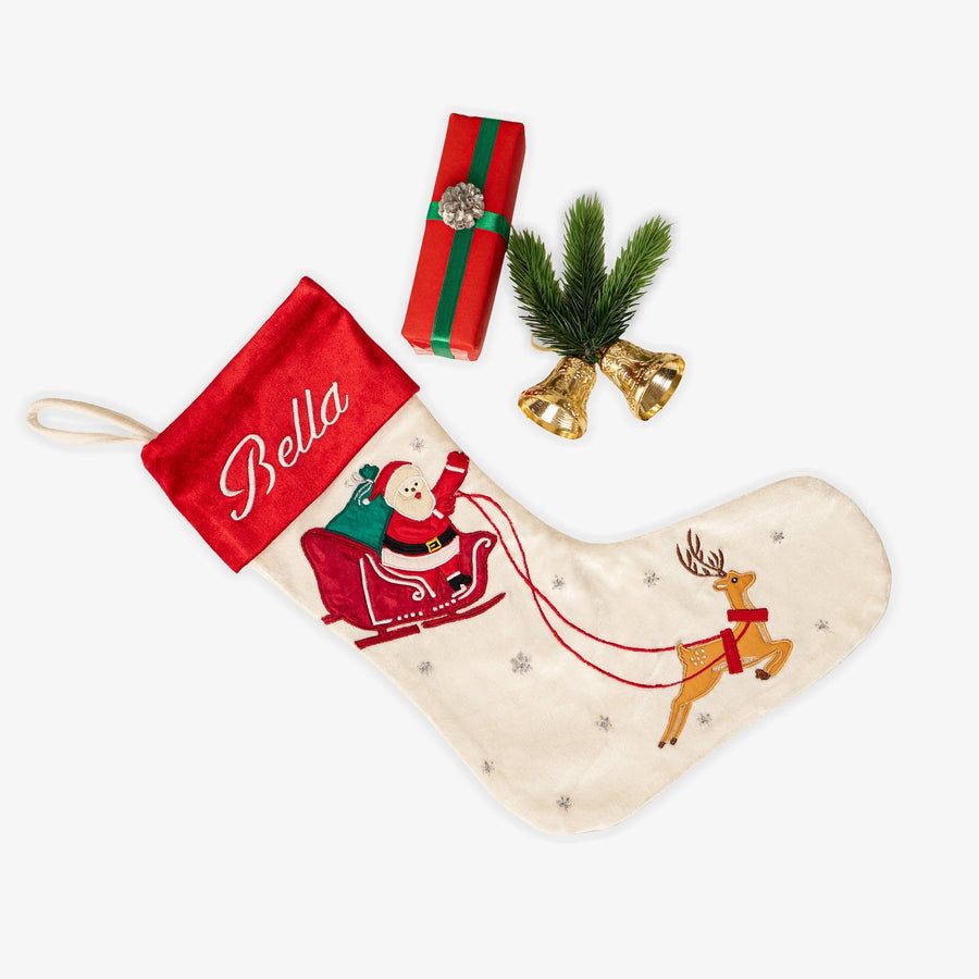 Santa's Sleigh Stocking