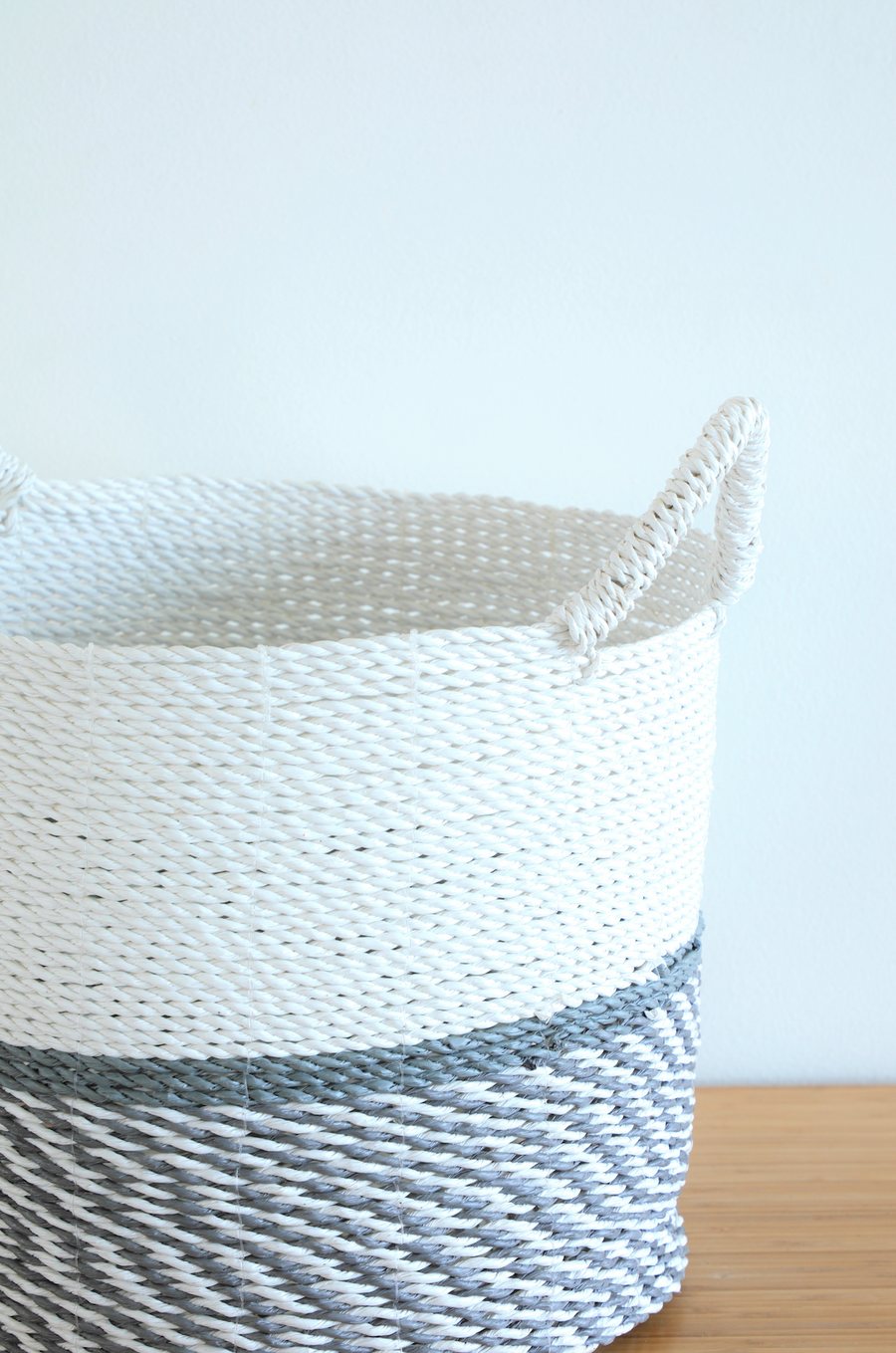 Seaweed Utility Basket Grey-White