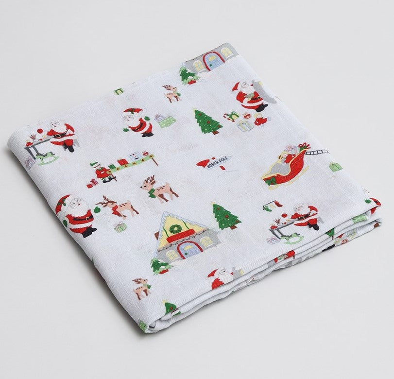 Santa's Workshop Swaddle
