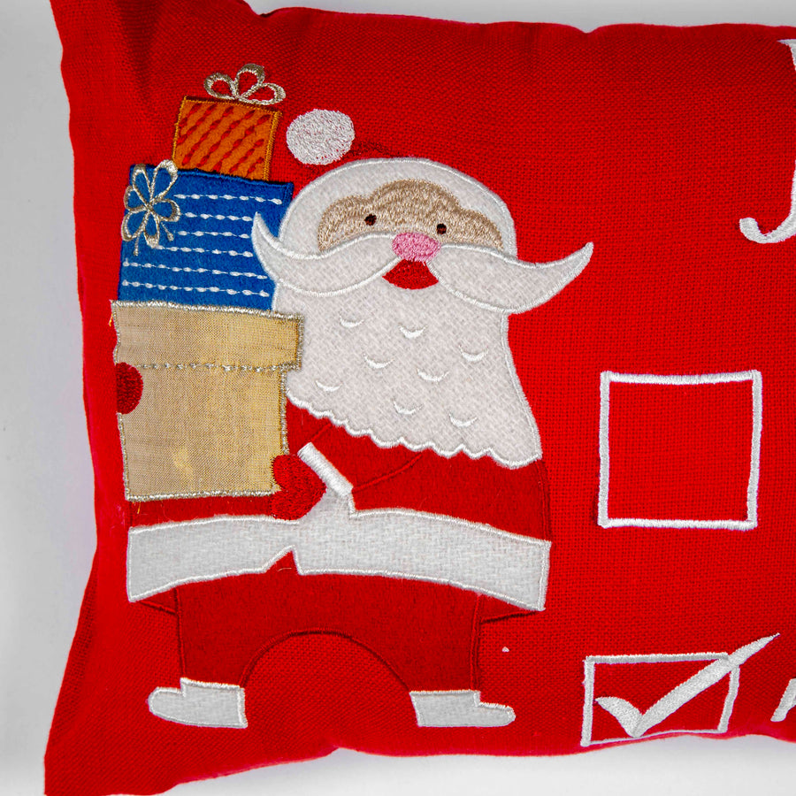 Naughty & Nice Decorative Pillow