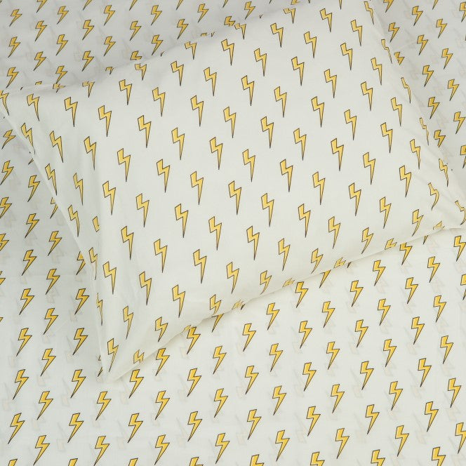 Lightning bolt Bedsheet Set