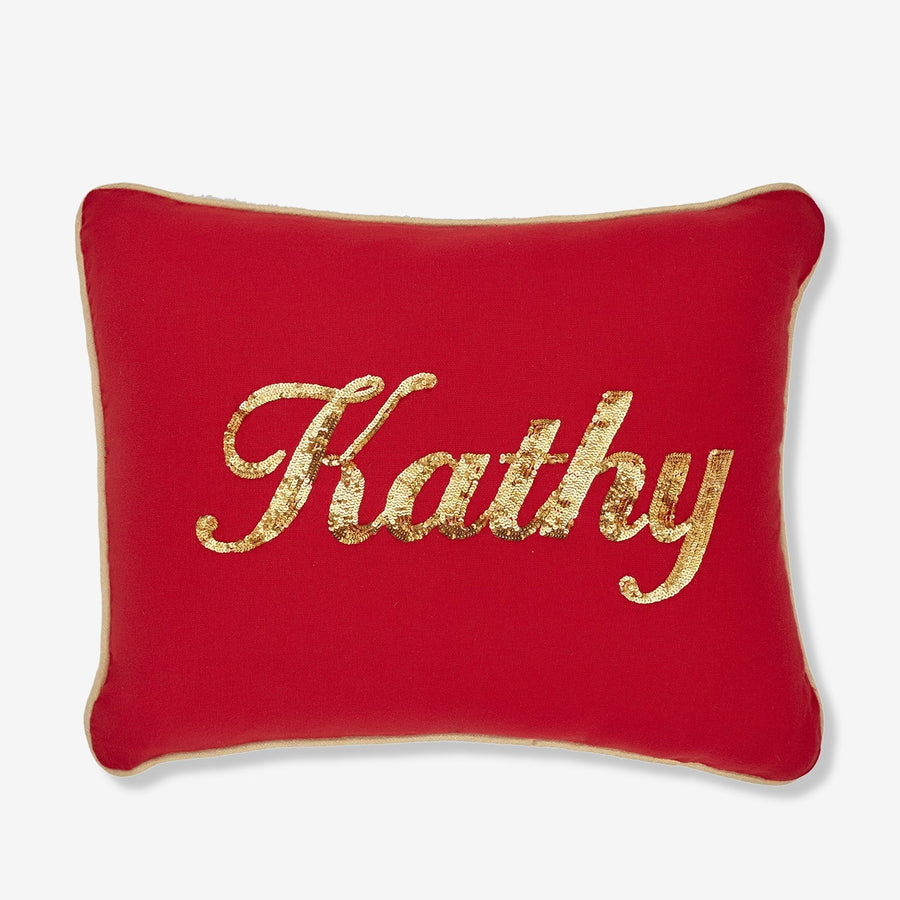 Sequin Personalized Pillow