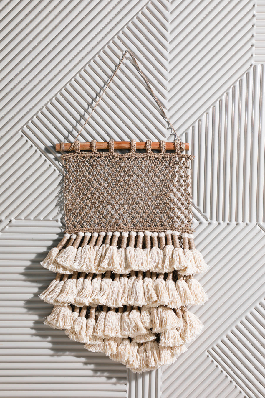 Twisted Tassel Wall Hanger