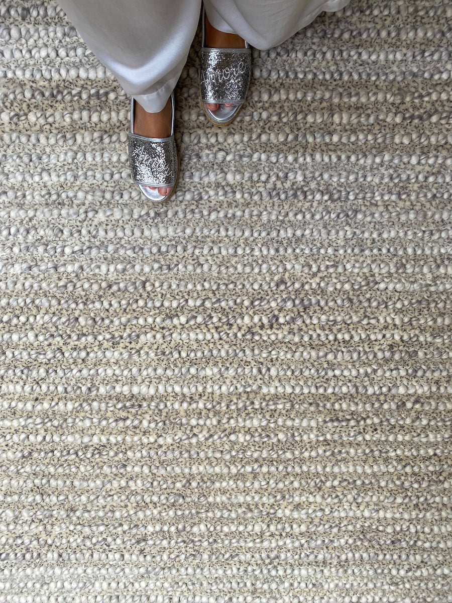 WILD SNOW GRAY RUG