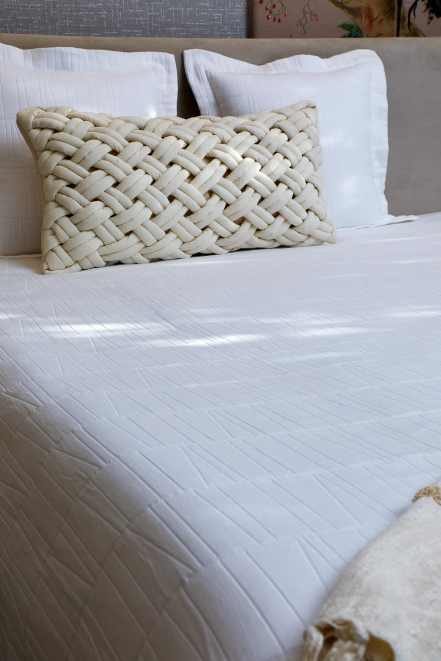 Cestino White Bedspread Set