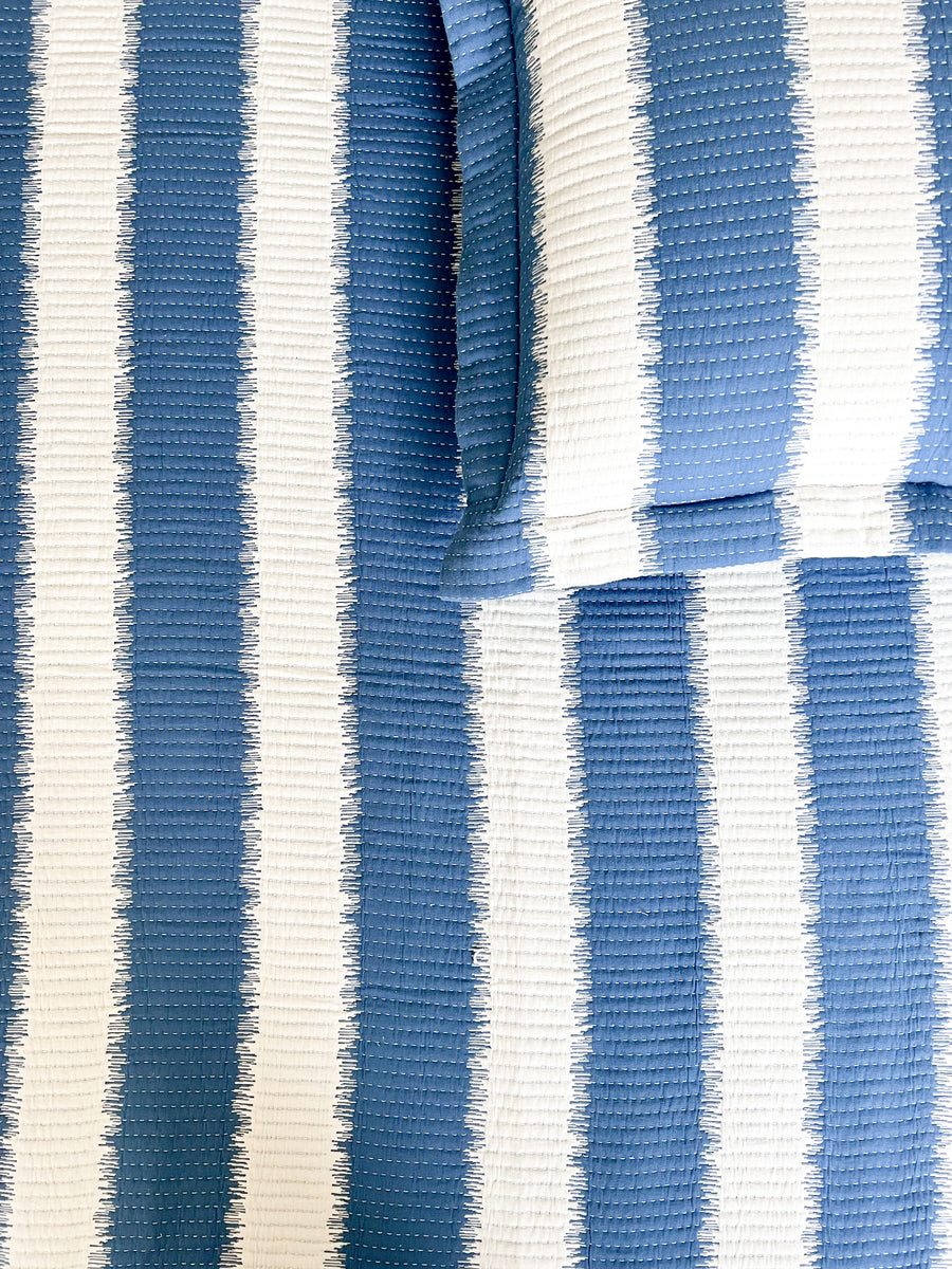 Ocean Stripe Float Bedspread Set