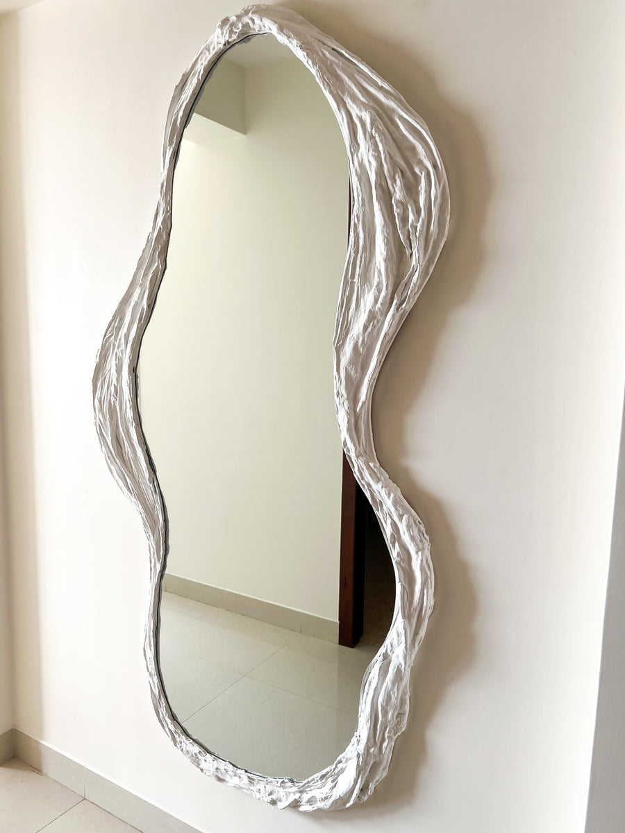 Handmade Structured Flow Mirror