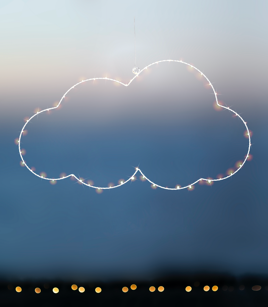 Hanging Fairylights Cloud - Large