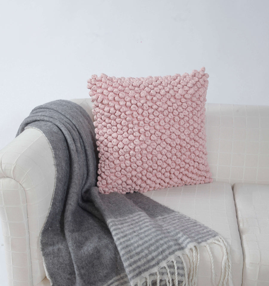 Turban Knot Pink Cushion Cover