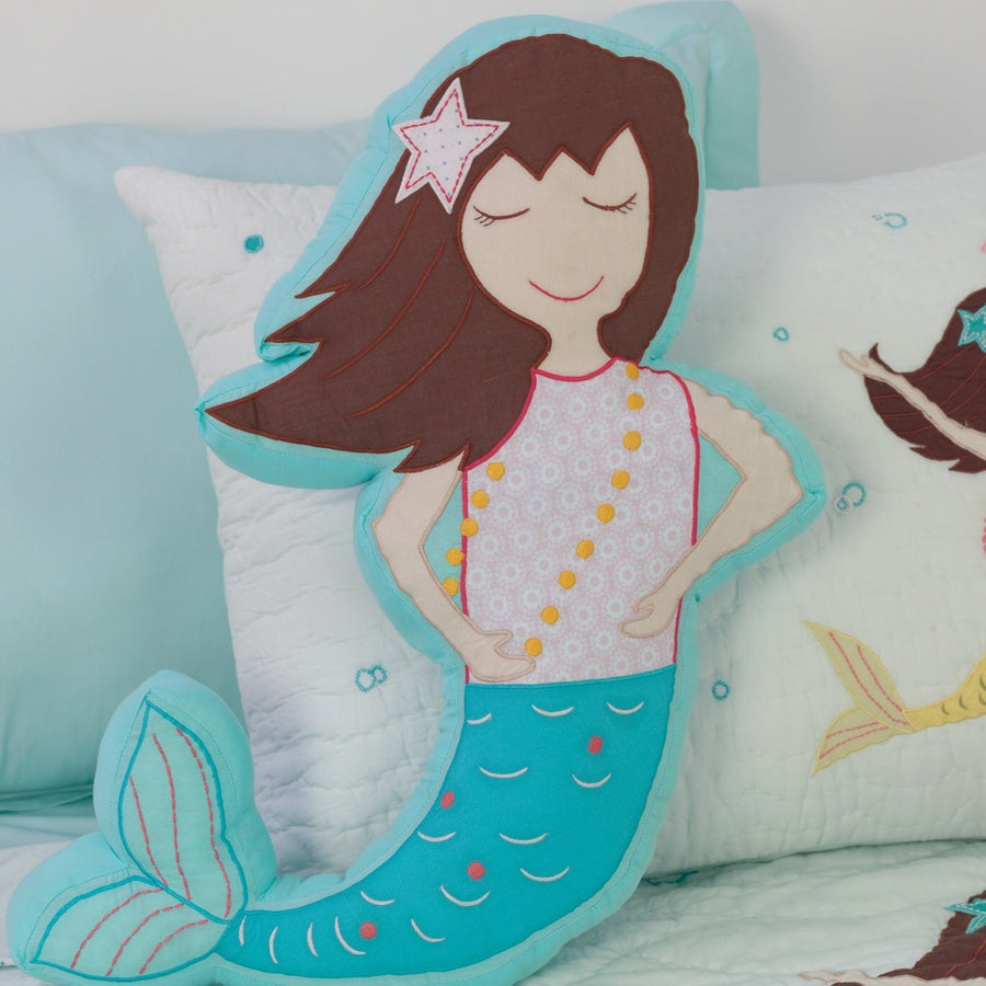 Magical Mermaid Shaped Cushion