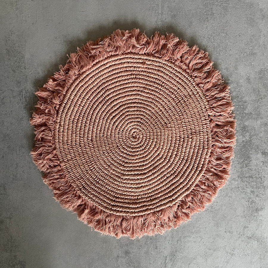 Bella Macrame Round Placemat (Colours Available)